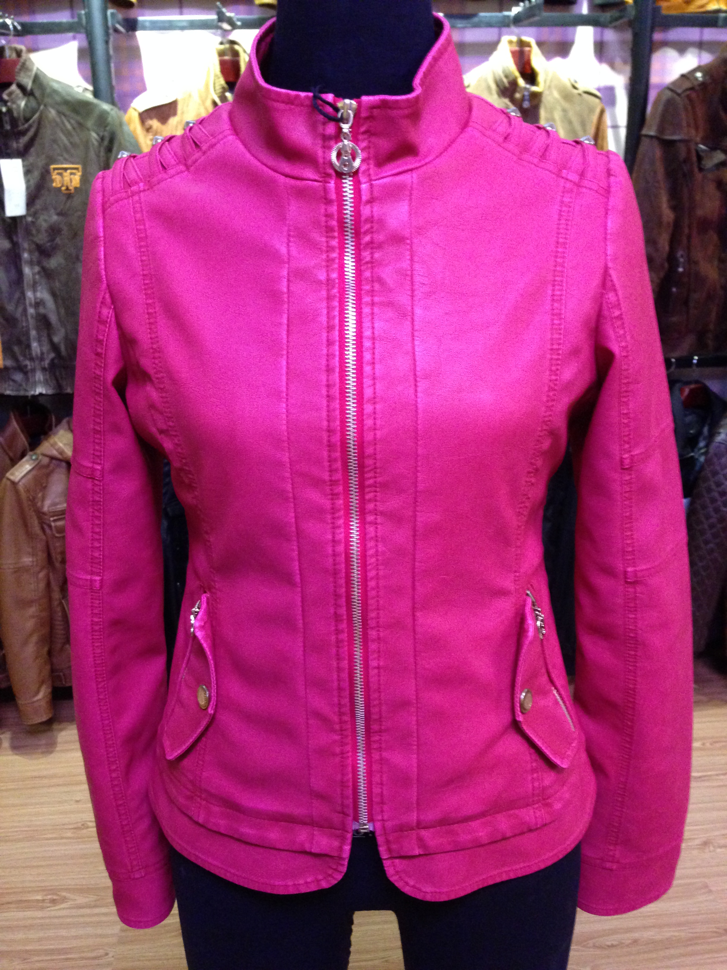 lady pu jacket JTK-L39